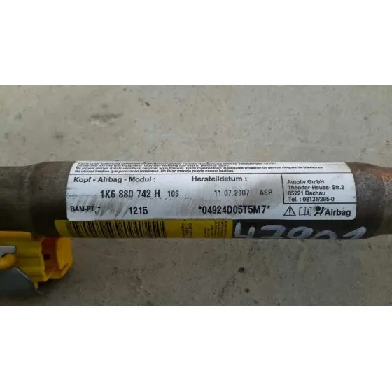 Airbag Cortina Delantero Derecho para Volkswagen Golf V Berlina (1K1)