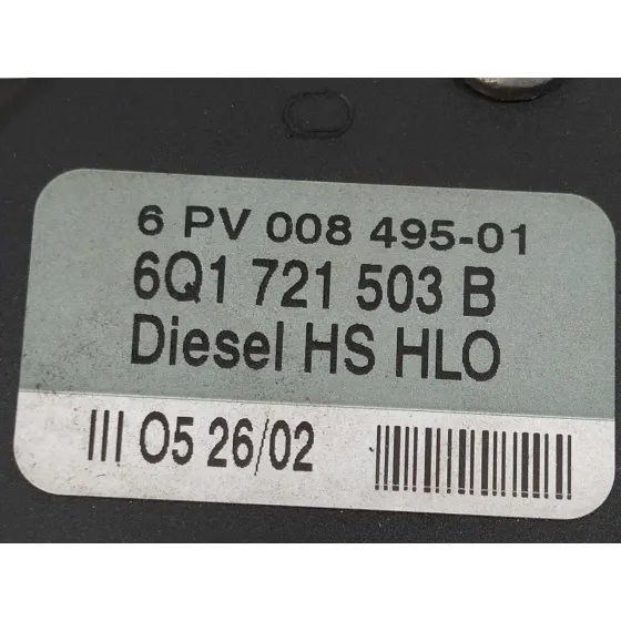 Potenciometro Pedal para Skoda Fabia (6Y2/6Y3)