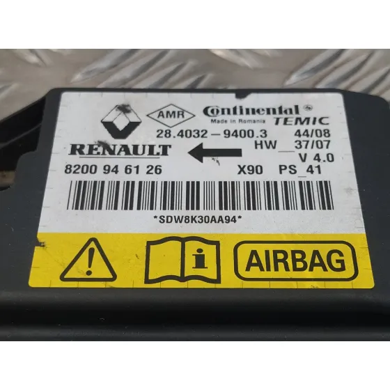 Centralita Airbag para Dacia Sandero