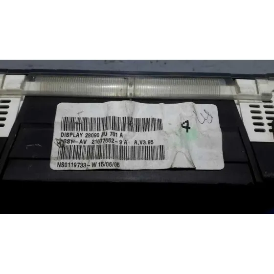 Pantalla Multifuncion para Nissan Almera (N16/E)