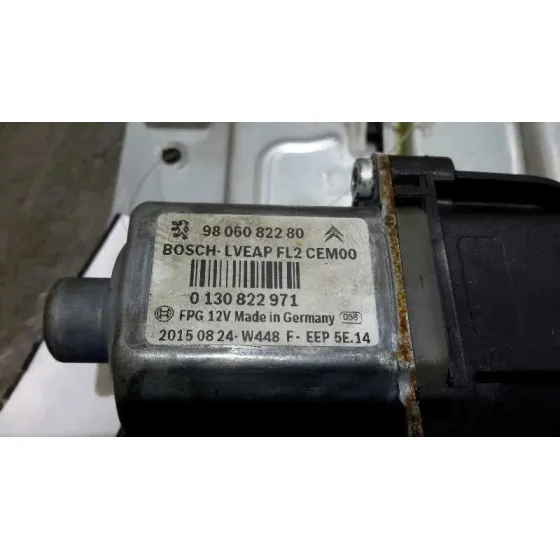 Elevalunas Trasero Izquierdo para Peugeot 2008 (--.2013->)