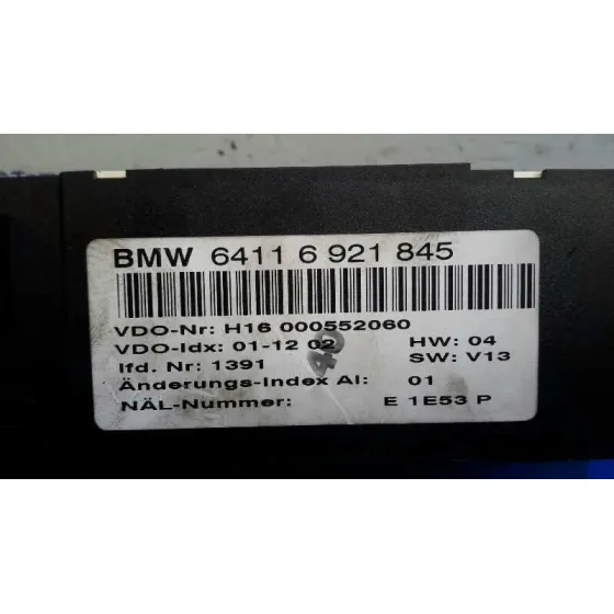 Mando Calefaccion / Aire Acondicionado para Bmw Serie 3 Touring (E46)