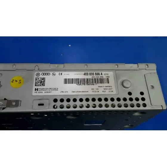 Controlador Navegador para Audi A6 Allroad Quattro (4Fh)
