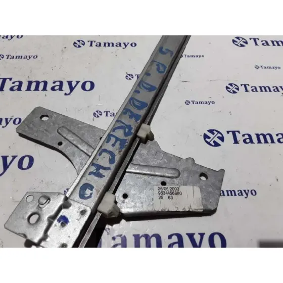 Elevalunas Delantero Derecho para Peugeot 307 Berlina (S2)