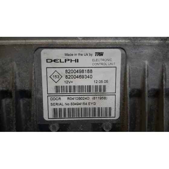 Centralita Motor Uce para Renault Scenic Ii