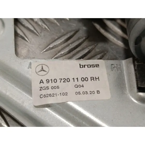Elevalunas Delantero Derecho para Mercedes-Benz Sprinter Iii Furgon Fwd