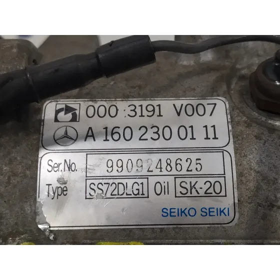 Compresor Aire Acondicionado para Smart Micro Compact Car