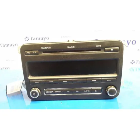 Sistema Audio / Radio Cd para Skoda Fabia (5J2 )