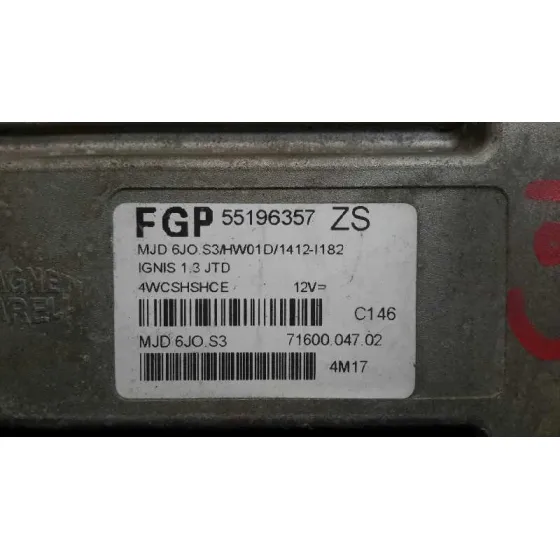 Centralita Motor Uce para Suzuki Ignis Rm (Mh)