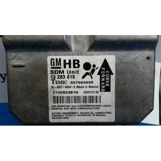Centralita Airbag para Opel Corsa D