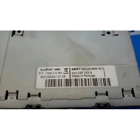 Sistema Audio / Radio Cd para Seat Ibiza (6J5)