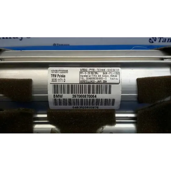 Airbag Delantero Derecho para Bmw Serie 1 Berlina (E81/E87)