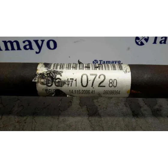 Transmision Delantera Derecha para Peugeot 1007