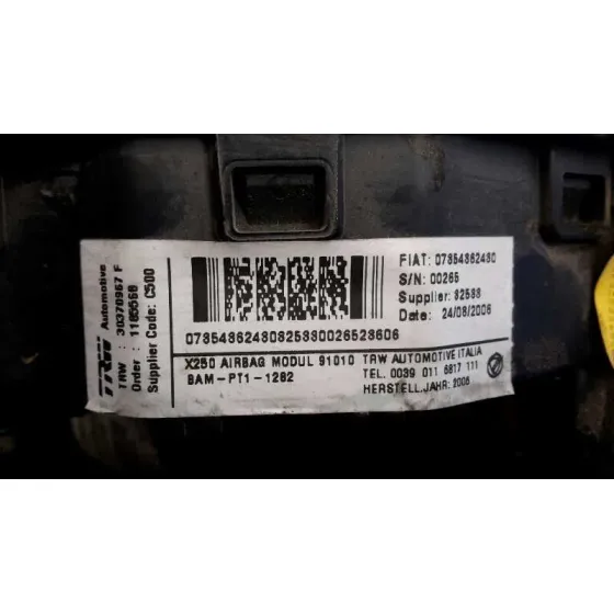 Airbag Delantero Izquierdo para Fiat Ducato Caja Cerrada 11 (Desde 03.02)