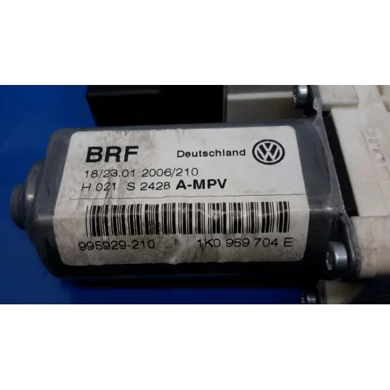 Motor Elevalunas Trasero Derecho para Volkswagen Touran (1T1)