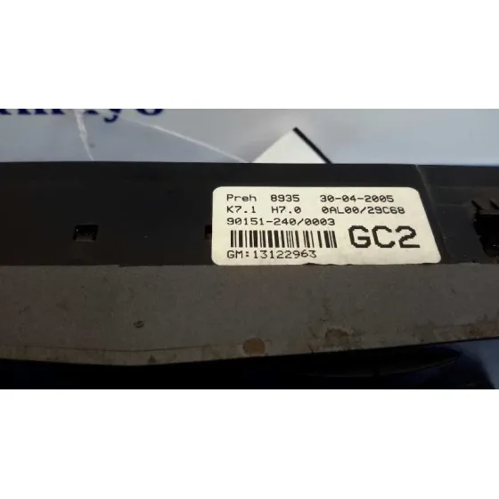 Mando Climatizador para Opel Astra H Ber.