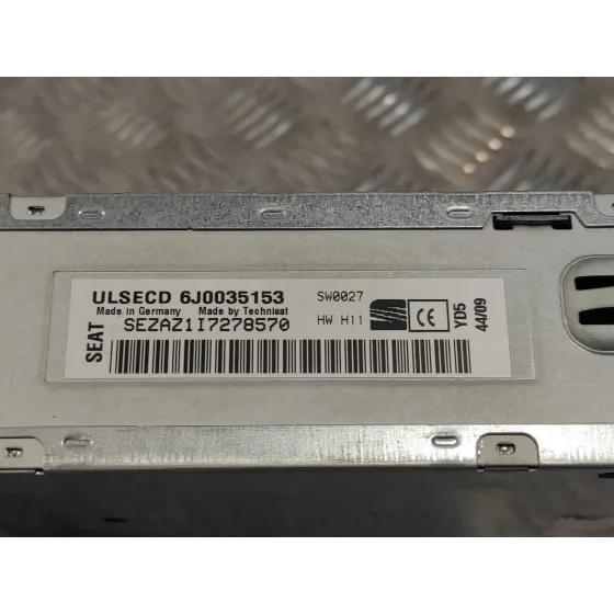 Sistema Audio / Radio Cd para Seat Ibiza (6J5)