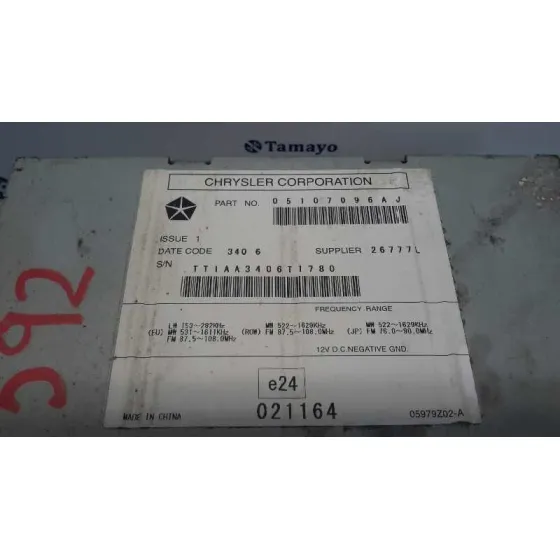 Sistema Audio / Radio Cd para Chrysler Sebring Berlina