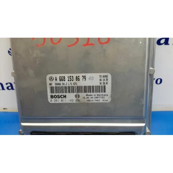 Centralita Motor Uce para Mercedes-Benz Vaneo (W414) Furgoneta Compacta