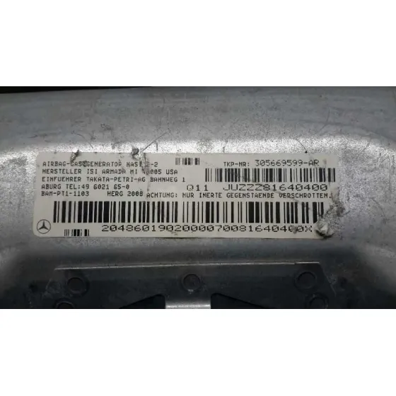 Airbag Delantero Izquierdo para Mercedes-Benz Clase C (W204) Berlina