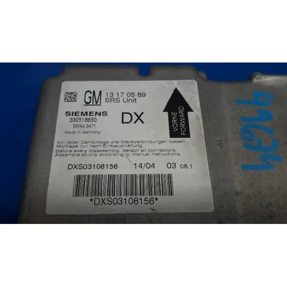 Centralita Airbag para Opel Vectra C Berlina