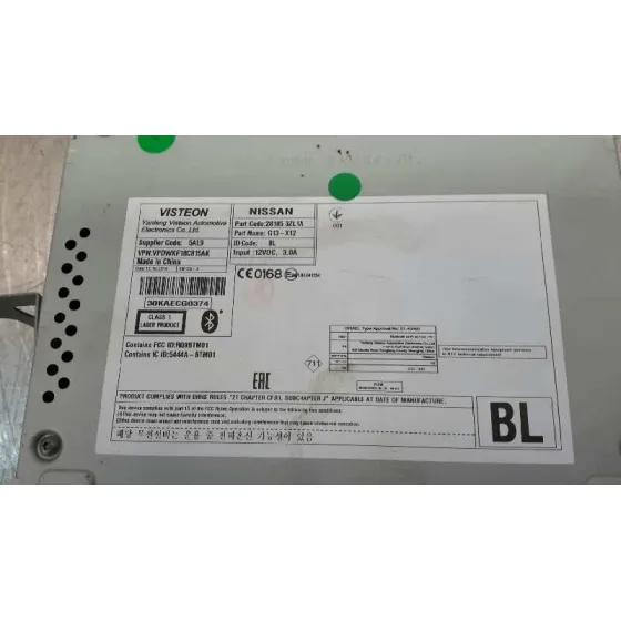 Sistema Audio / Radio Cd para Nissan Pulsar (C13)