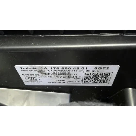 Apoyabrazos Central para Mercedes-Benz Clase A (W176)