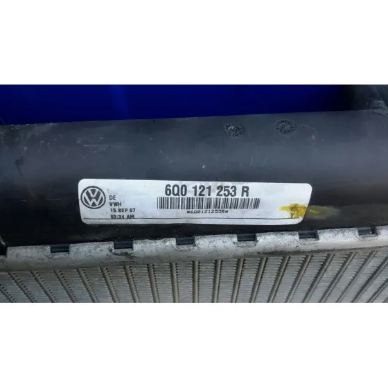 Radiador Agua para Volkswagen Polo (9N3)