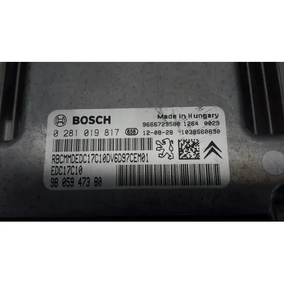 Centralita Motor Uce para Peugeot Partner Kombi