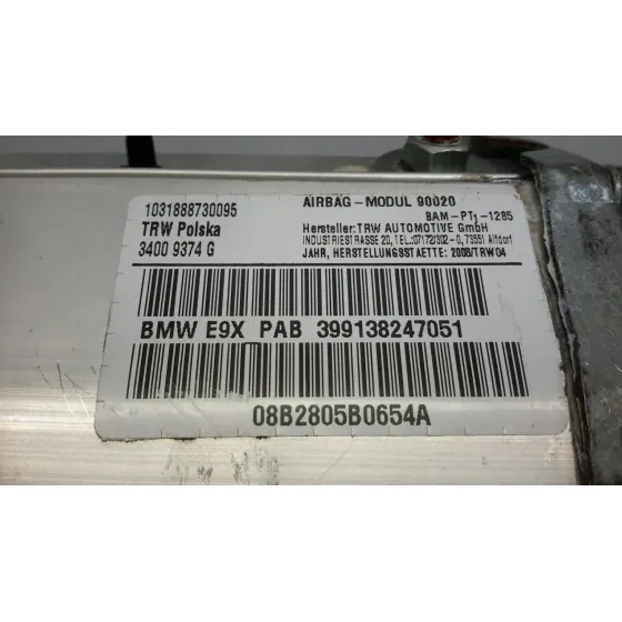 Airbag Delantero Derecho para Bmw Serie 3 Berlina (E90)