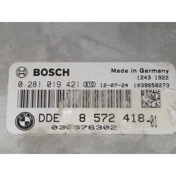 Centralita Motor Uce para Bmw Serie 5 Lim. (F10)