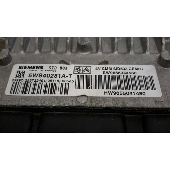 Centralita Motor Uce para Peugeot 307 Break / Sw (S1)