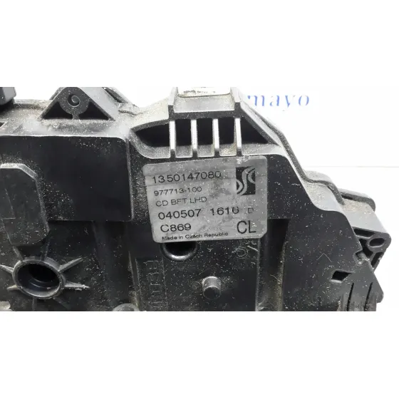 Cerradura Puerta Delantera Derecha para Peugeot Boxer Caja Cerr.techo Sobreelev.(Bat.4035)(335/440)(2007 =>