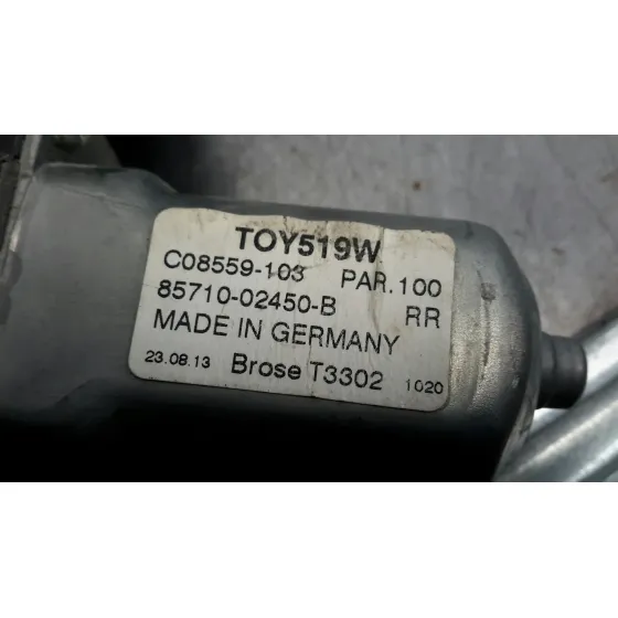 Elevalunas Trasero Izquierdo para Toyota Auris