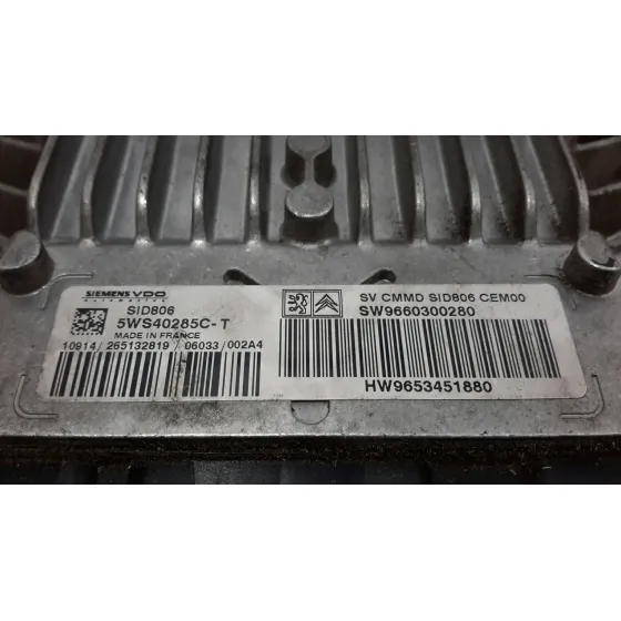 Centralita Motor Uce para Citroën C3
