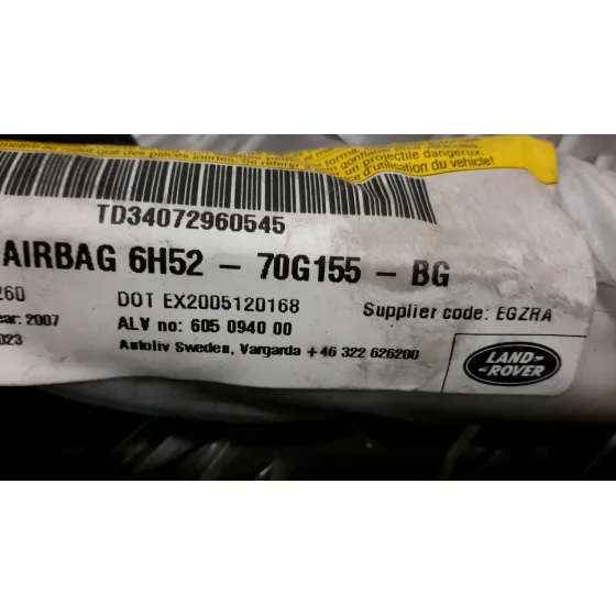 Airbag Cortina Delantero Izquierdo para Land Rover Freelander (Lr2)