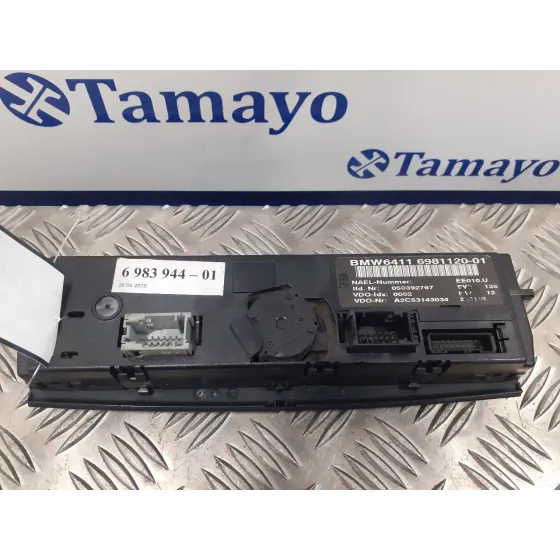 Mando Climatizador para Bmw Serie 1 Berlina (E81/E87)