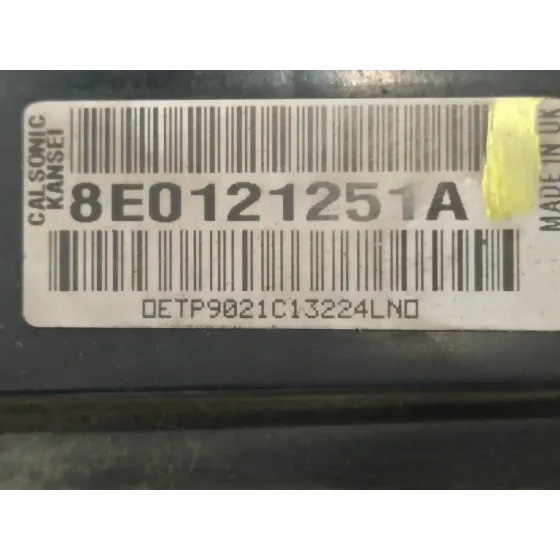Radiador Agua para Audi A4 Berlina (8E)