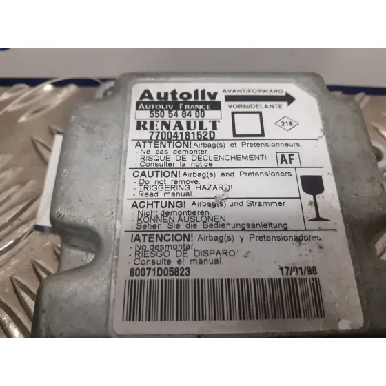 Centralita Airbag para Renault Megane I Berlina Hatchback (Ba0)