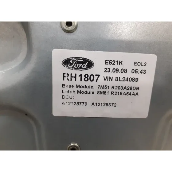Elevalunas Delantero Derecho para Ford Kuga (Cbv)