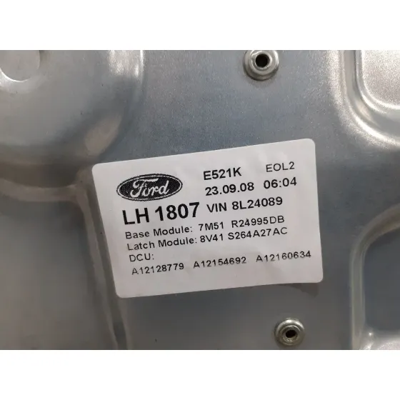 Elevalunas Trasero Izquierdo para Ford Kuga (Cbv)