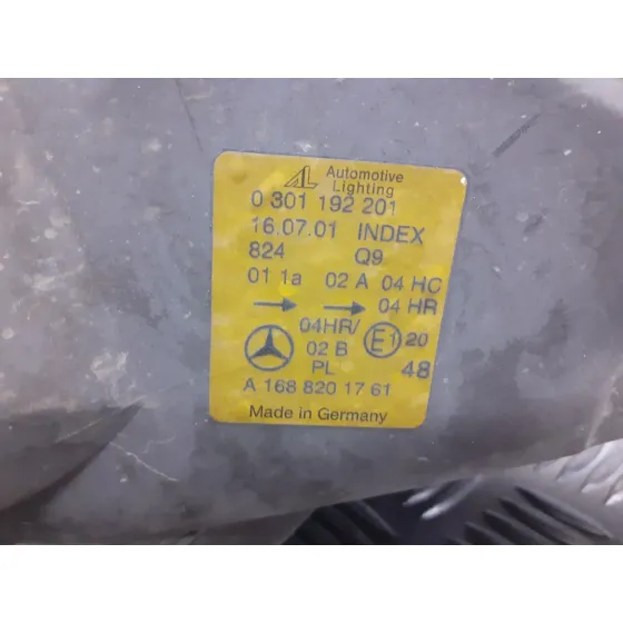 Faro Izquierdo para Mercedes-Benz Clase A (W168)
