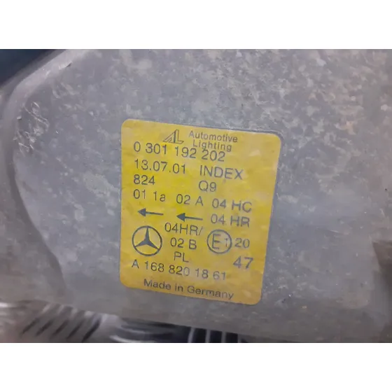 Faro Derecho para Mercedes-Benz Clase A (W168)