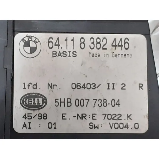 Mando Calefaccion / Aire Acondicionado para Bmw Serie 3 Coupe (E46)