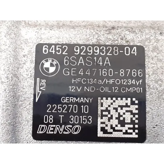 Compresor Aire Acondicionado para Bmw Serie 3 Lim. (F30)