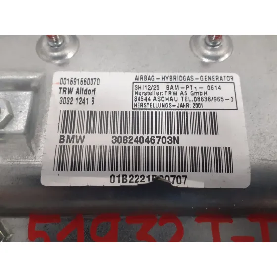 Airbag Lateral Trasero Izquierdo para Bmw Serie 7 (E65/E66)