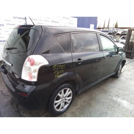 TOYOTA COROLLA VERSO (R1) '2008 2.2 TURBODIESEL CAT NEGRO