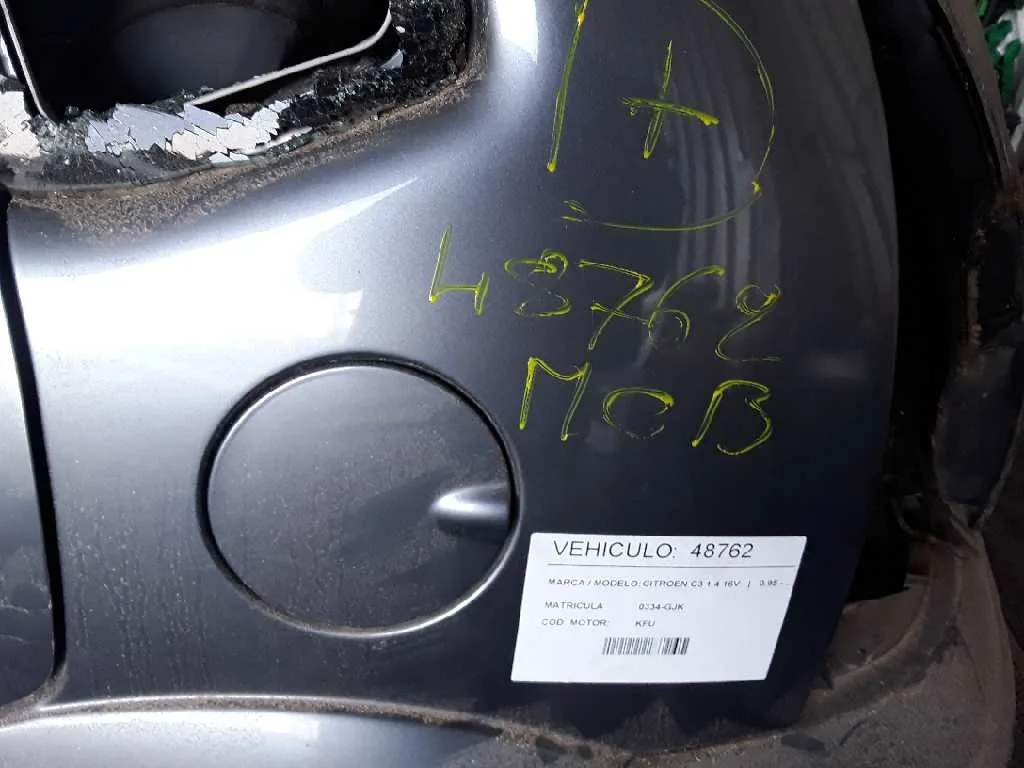 CITROEN C3 '2008 1.4 16V GRIS OSCURO