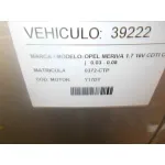 OPEL MERIVA '2004 1.7 16V CDTI CAT GRIS