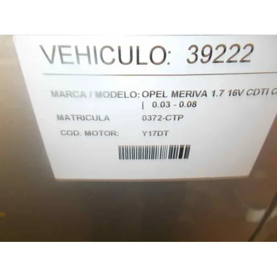OPEL MERIVA '2004 1.7 16V CDTI CAT GRIS